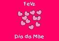 Postais de Cora��es para o Dia da M�e