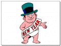 Postais de Beb� - New Year