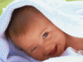 Postais de Beb� a sorrir
